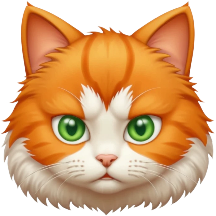 Angry baby cat emoji
