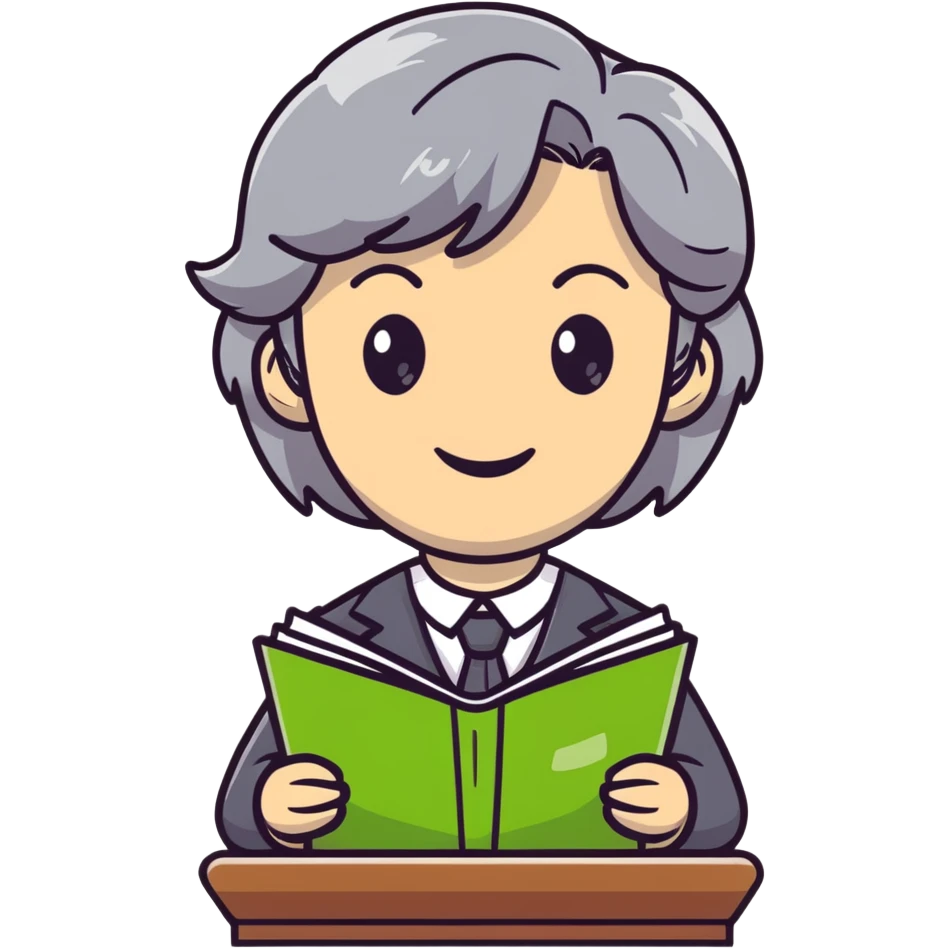 smiling English teacher with airtouch hair and grey-green eyes emoji