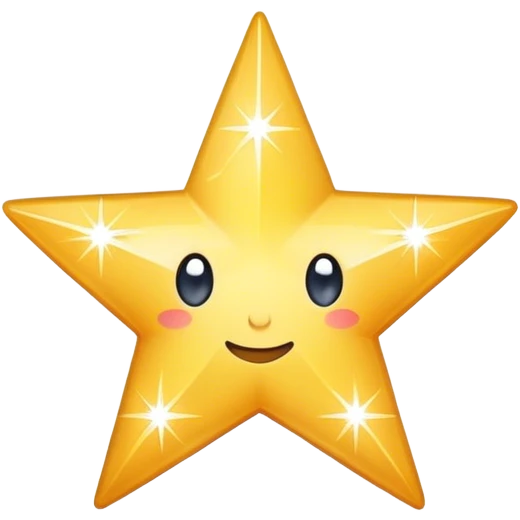 star with sparkles  emoji