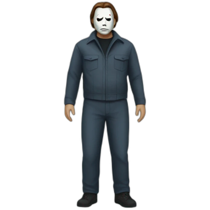 Full body Michael Myers emoji