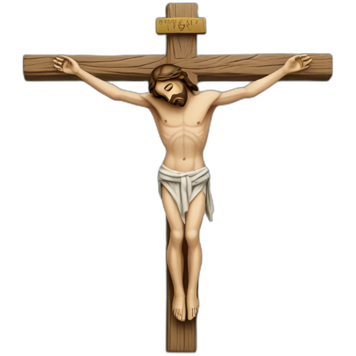 jesus christ crucified emoji