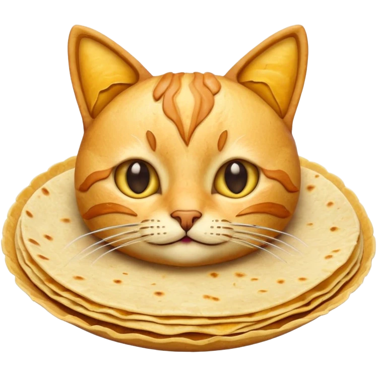 Tortilla cat emoji