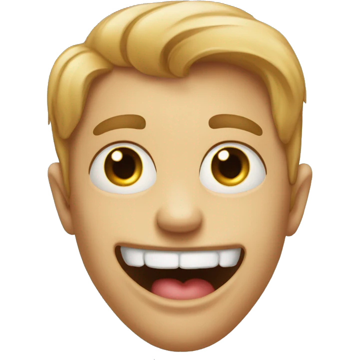 Heart eyes emoji, drooling and a little freaky emoji