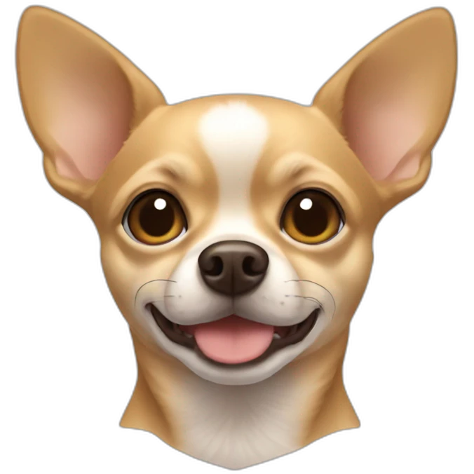 tan Chihuahua mix emoji