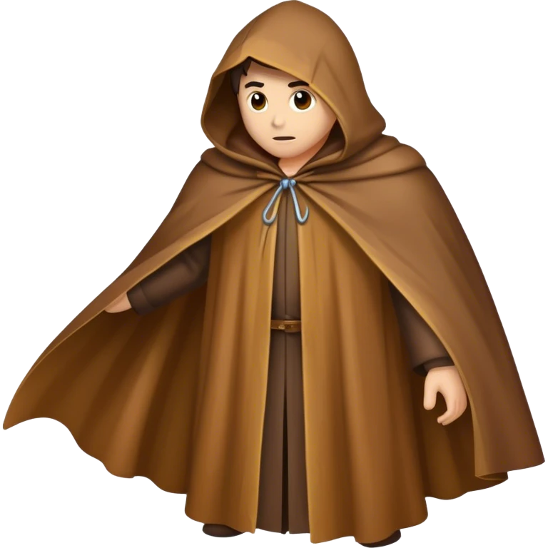 brown cloak emoji