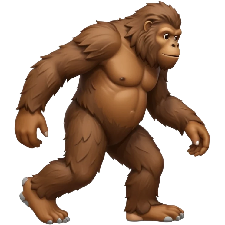 Big foot  emoji