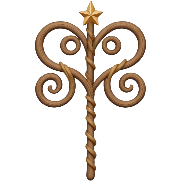 Chichilaki - georgian Christmas decoration from a stick emoji