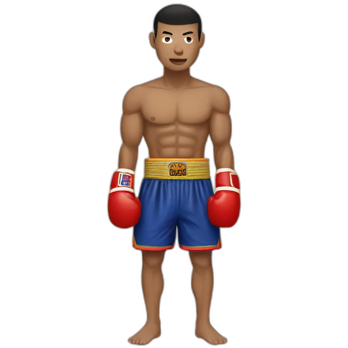 Muay thai emoji