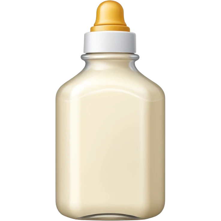 cream in a bottle  emoji
