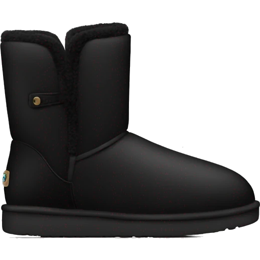 black uggs emoji