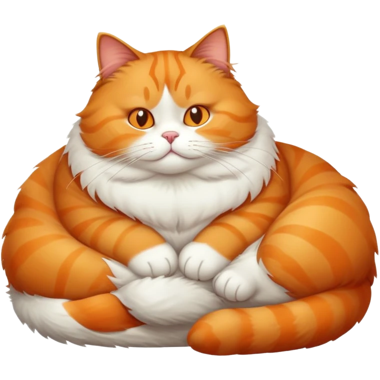Fat cat emoji