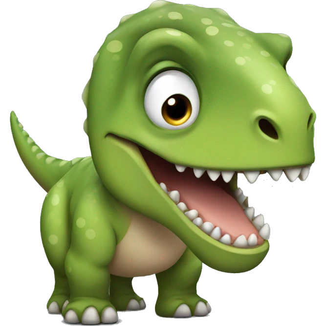 Thick dinosaur  emoji