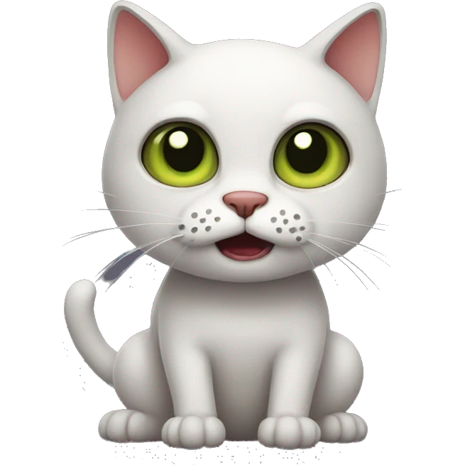 horror cat emoji