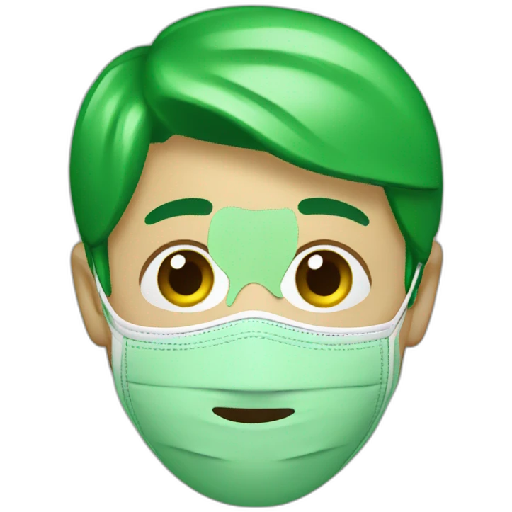 face-mask-green emoji