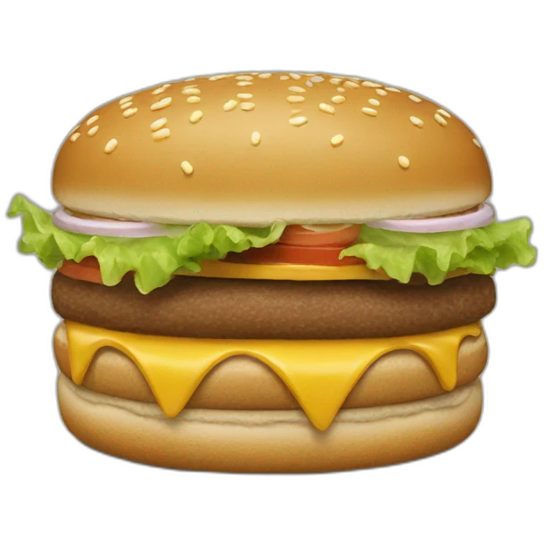 quad big mac emoji