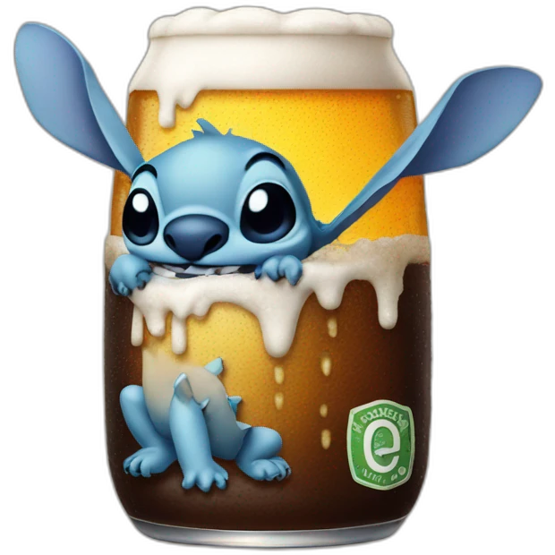 Stich biere emoji