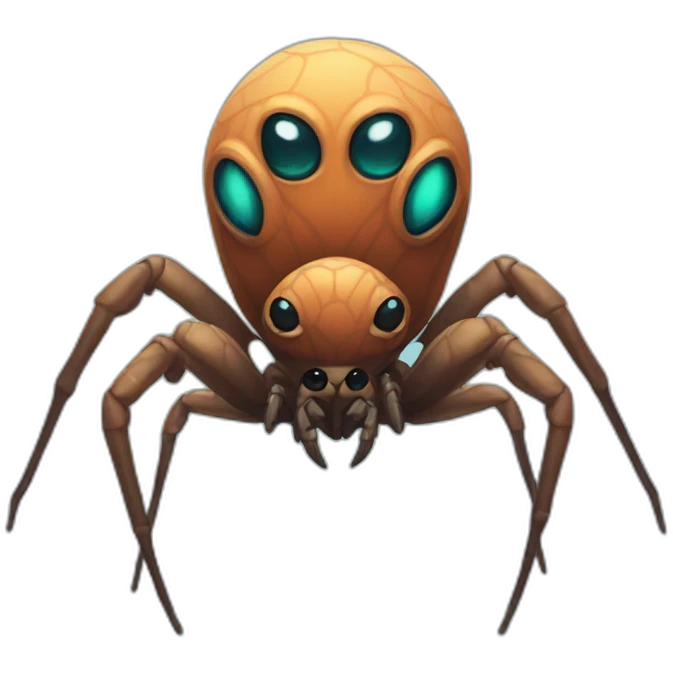Spider alien emoji