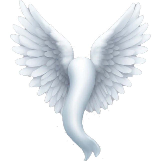 angel wing emoji