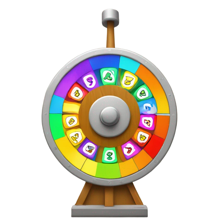 spin wheel emoji