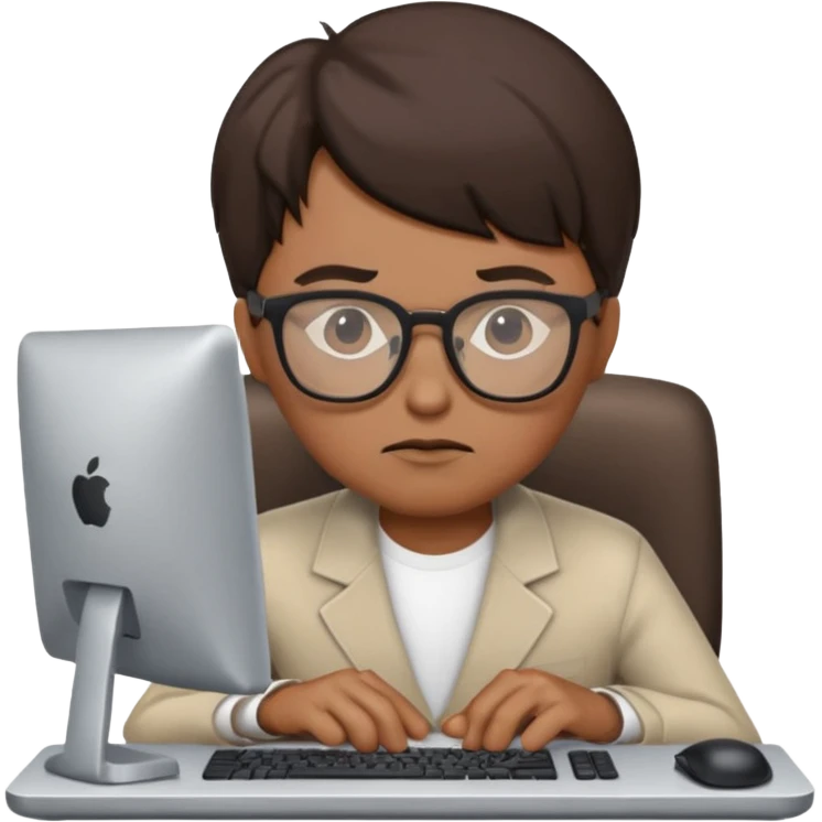 professional computer emoji