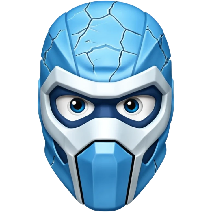 mortal kombat sub zero mask emoji