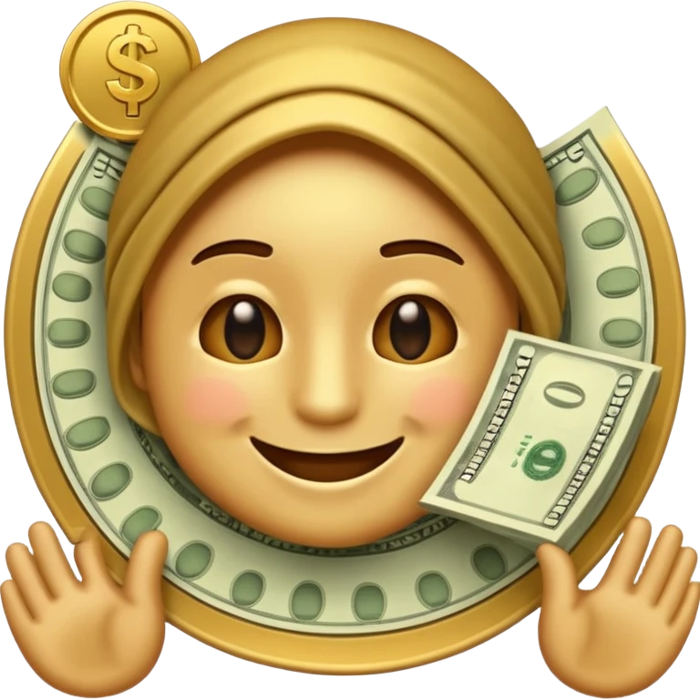 THE MONEY EMOJI DOING THE SIX SEVEN MEME emoji