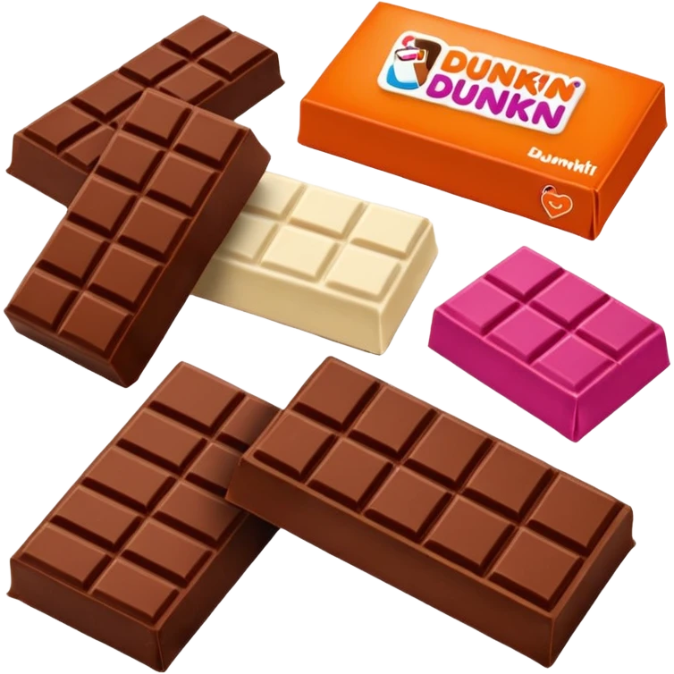 dunkin chocolates emoji