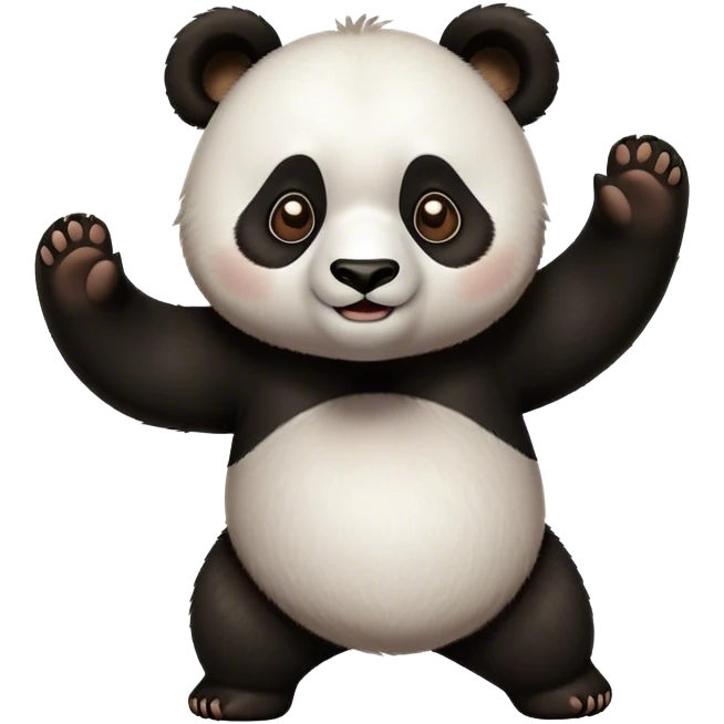 Pandas qui danse  emoji