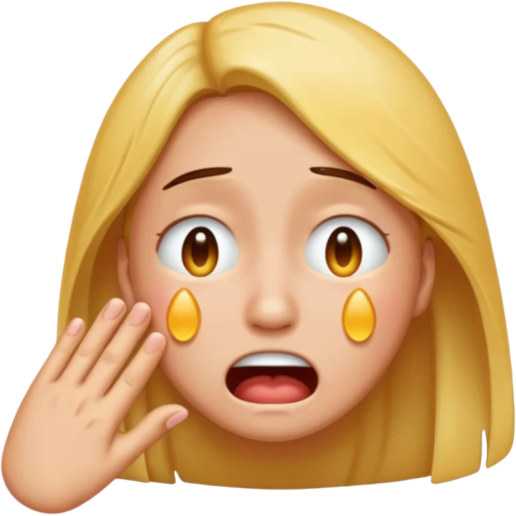 moan emoji and crying emoji emoji
