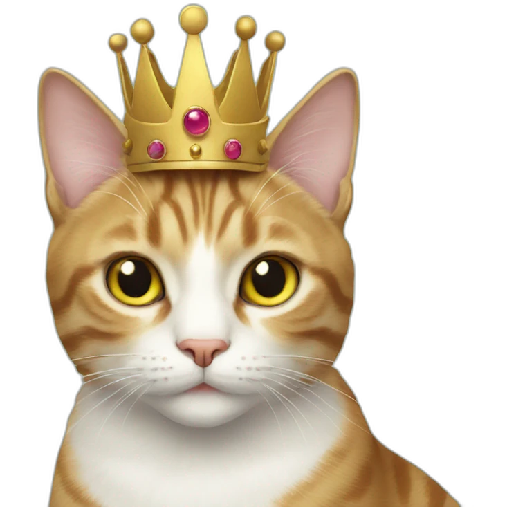 cat-with-crown emoji