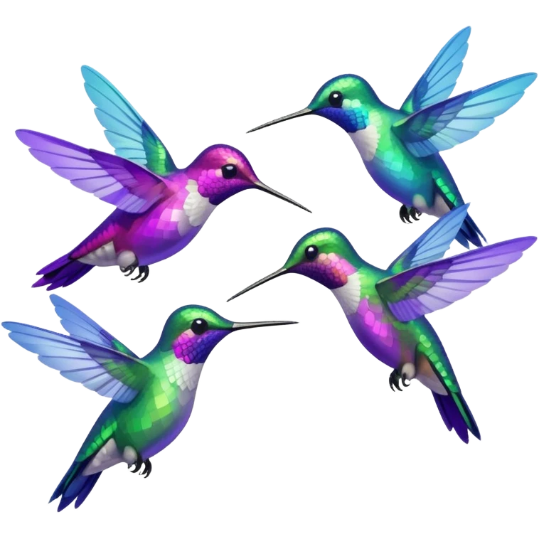 MORE HUMMINGBIRDS emoji