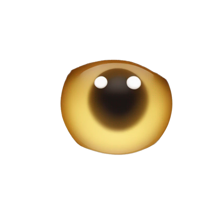 Faucon au yeux rouge et peau noir emoji