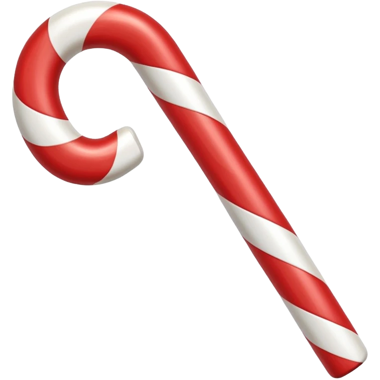 Christmas candy cane emoji