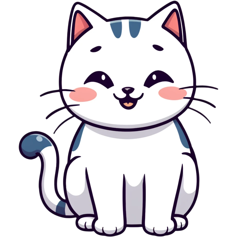 Gato guiñando el ojo emoji