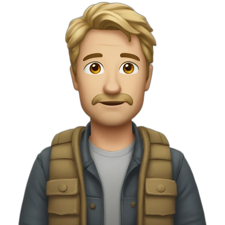 Молодой парень разработчик emoji