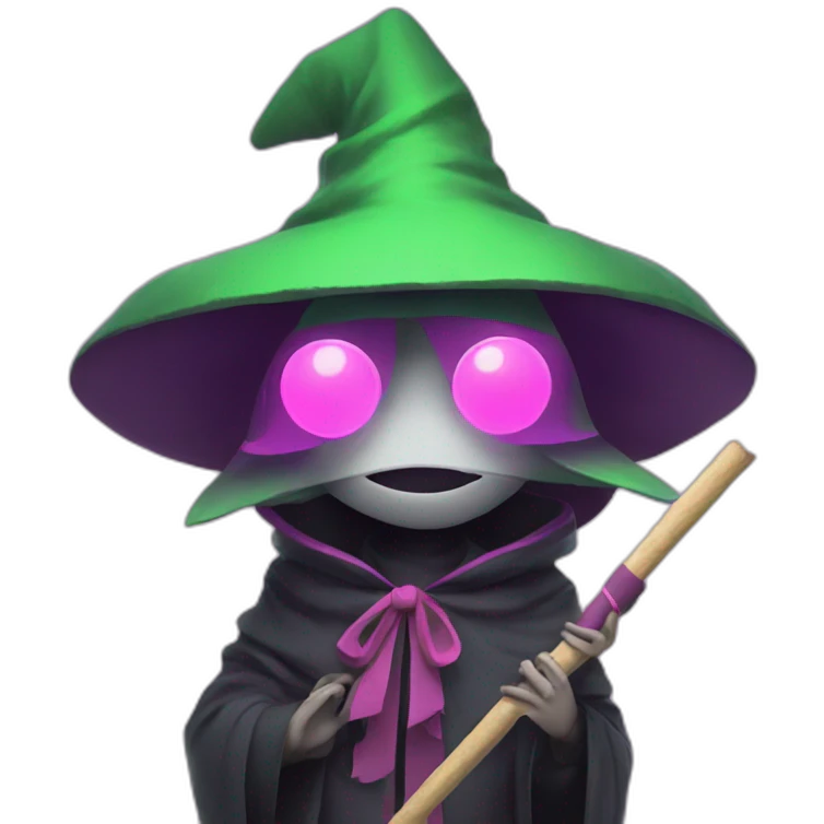 Ralsei taking a blunt emoji