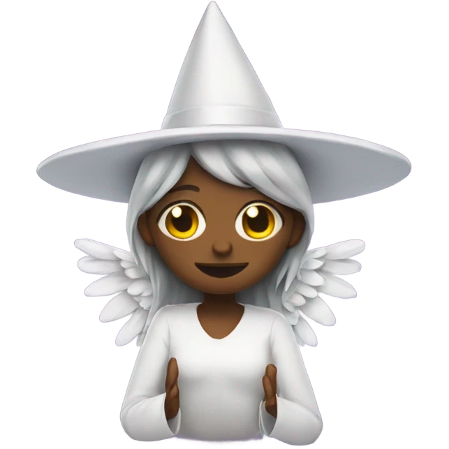 Angel witch emoji