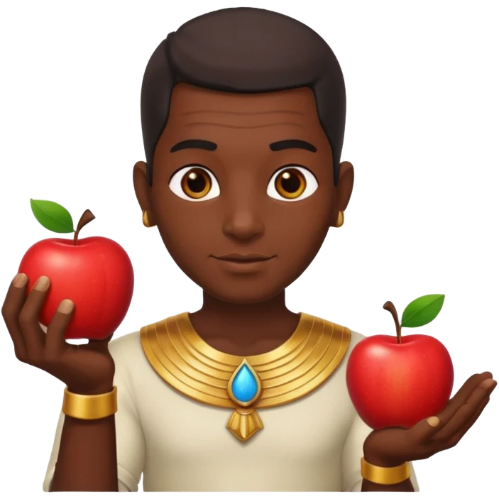 farao in egypt man apple  emoji