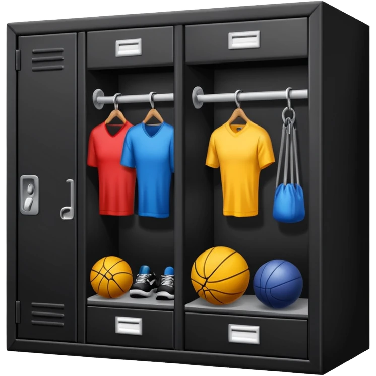 Gym locker room emoji