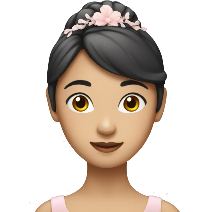 asian ballerina  emoji