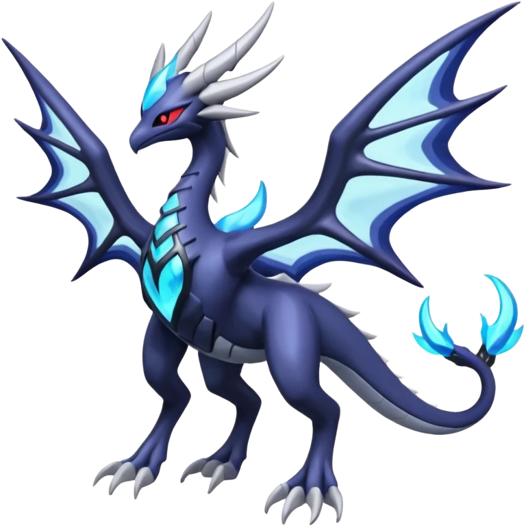 Lunala-Darkrai-Dialga-Fakémon-hybrid-creature (full body)  emoji