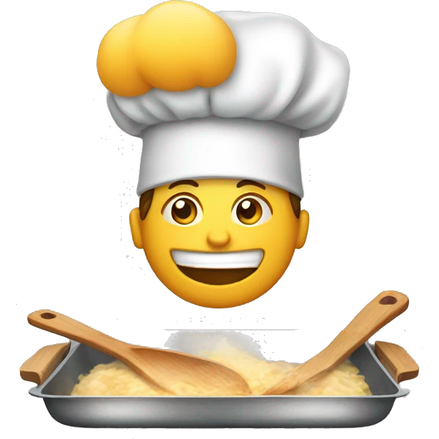 cooking tray emoji