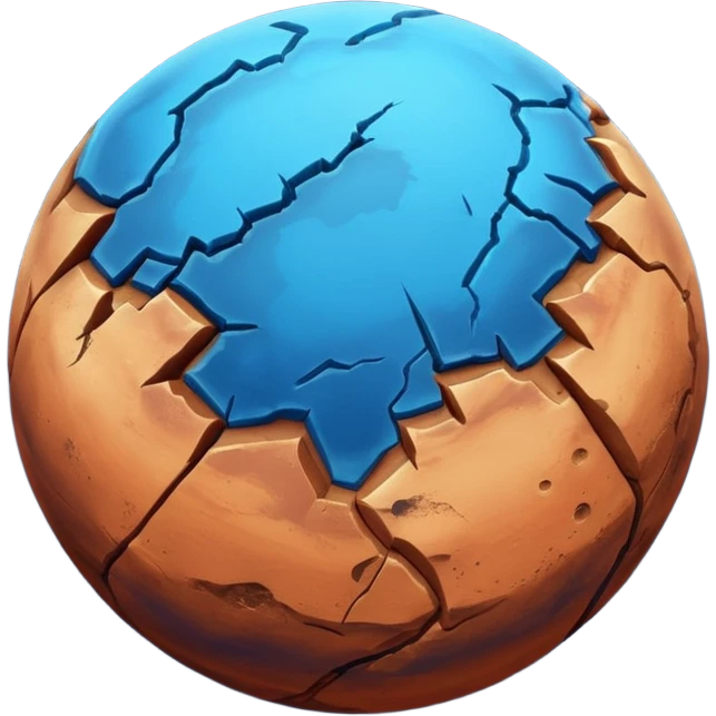 blue mars emoji