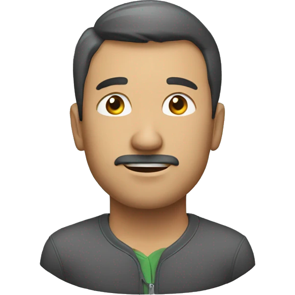 Man prioritising  emoji
