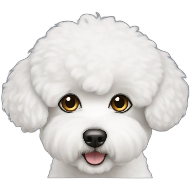 Bichon frise emoji