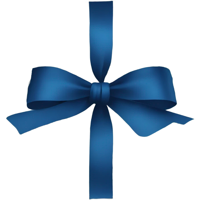 dollars in a dark blue bow emoji