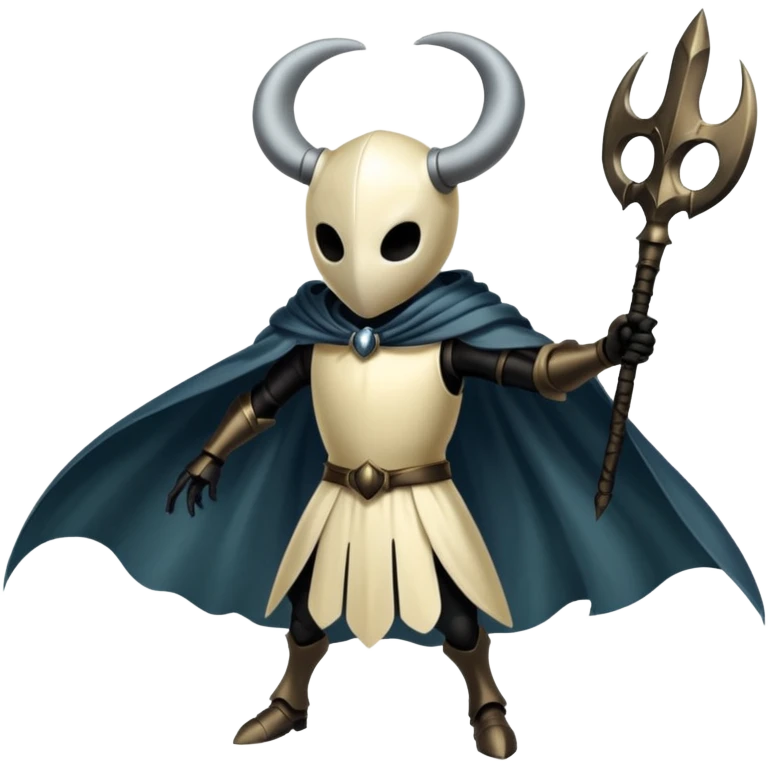 Hollow knight attacking hornet emoji