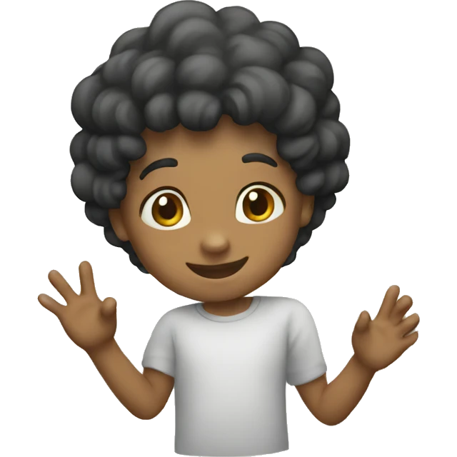 friends greeting emoji