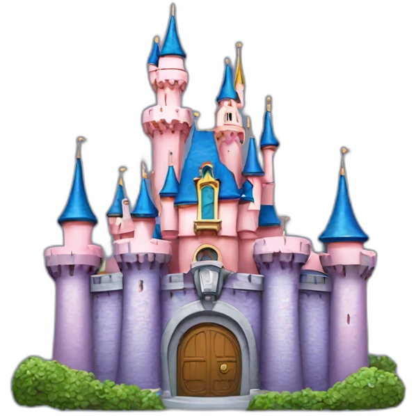 Disneyland Paris castle emoji