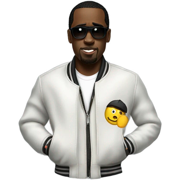 P Diddy with a jacket emoji